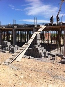 Escalera insegura